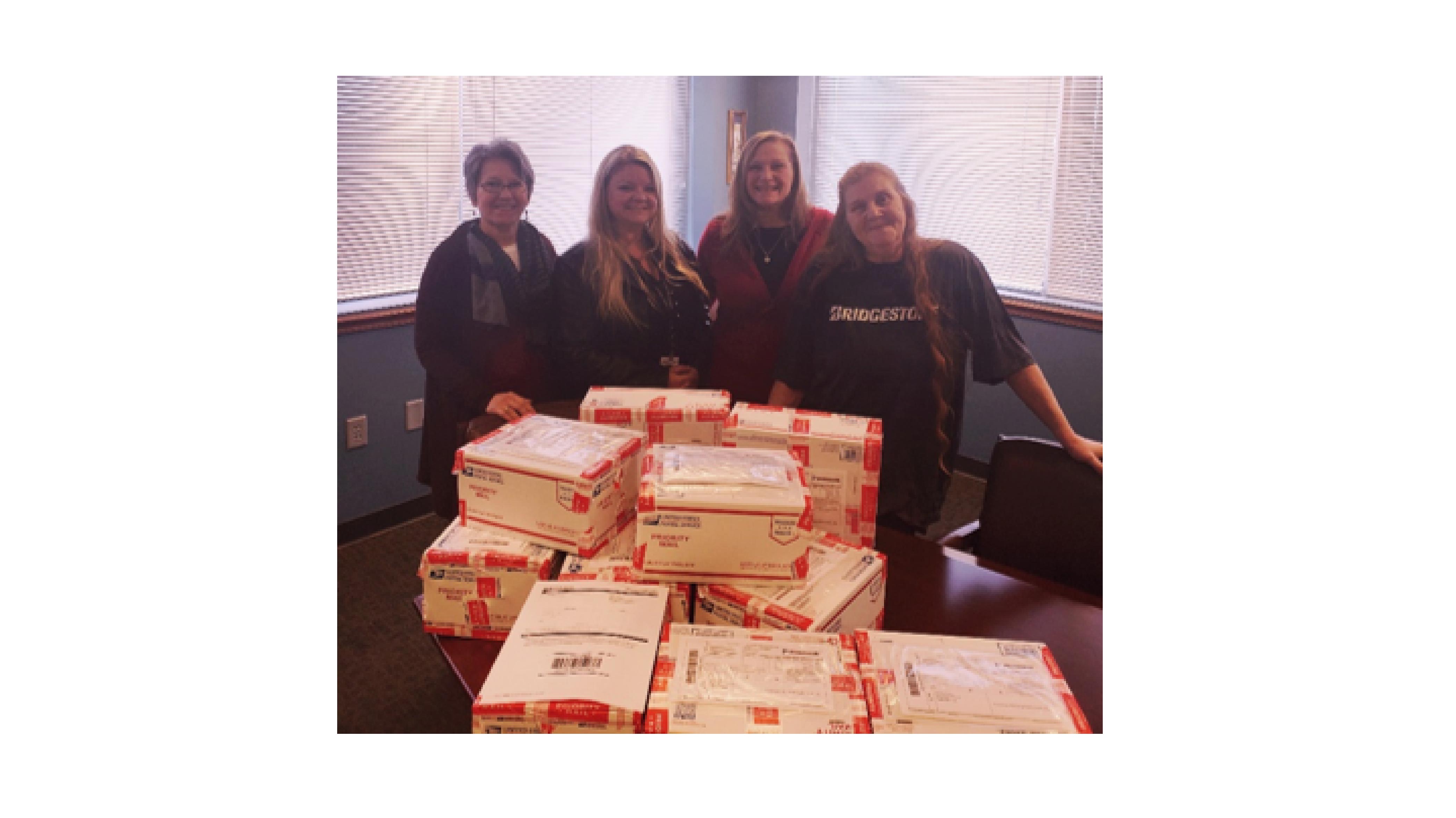 Employees at Jacksonville Distribution Center